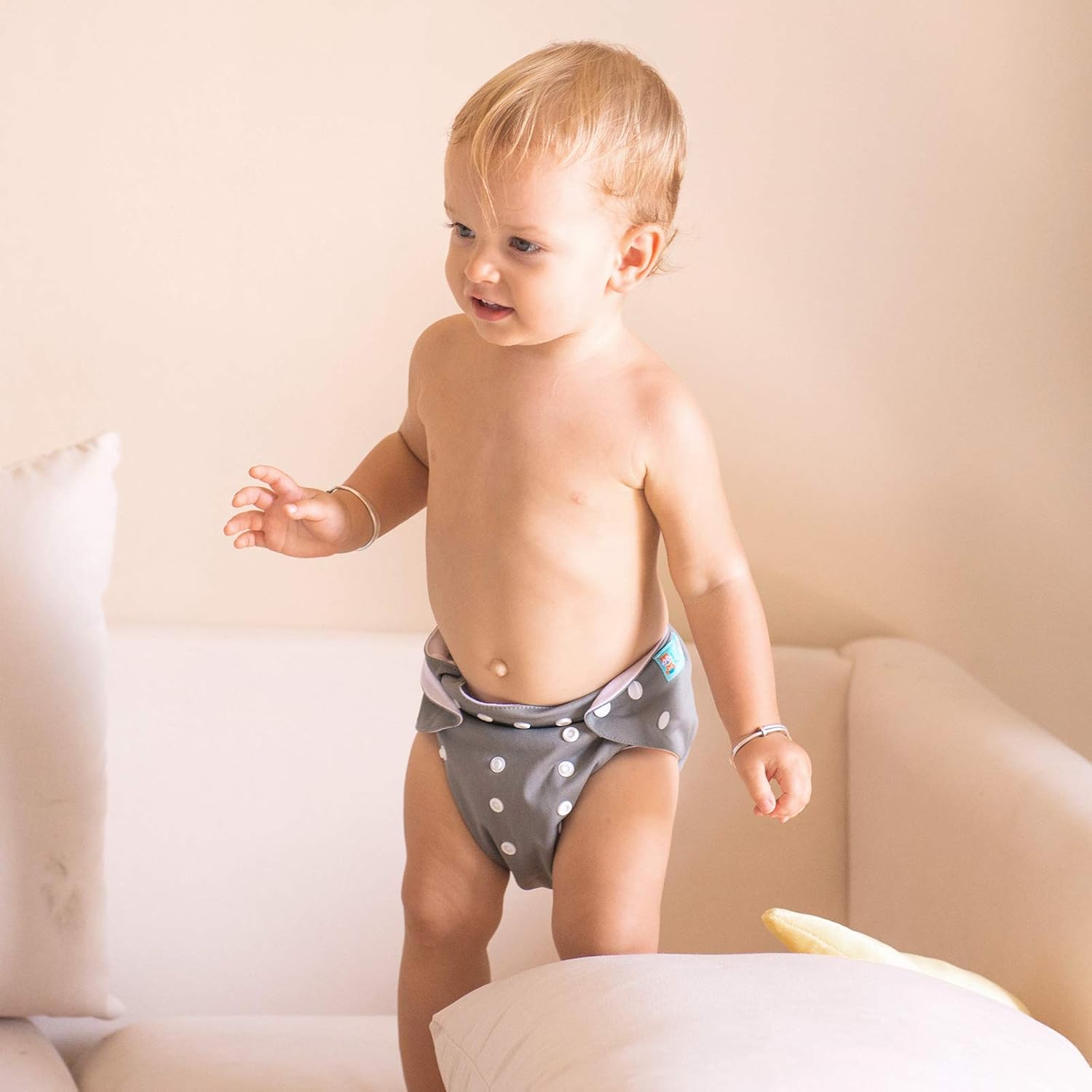 ALVABABY Baby Cloth Diapers One Size Adjustable Washable Reusable for Baby Girls and Boys 6 Pack with 12 Inserts 6BM98: Health & Personal Care