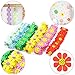 Fun Little Toys Foam Flower Craft Project Wall Sticker for Christmas, Holiday Bedding Room Decoration