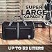 bago Travel Duffle Bag for Women & Men - Foldable Duffel Bags for Luggage Gym Sports
