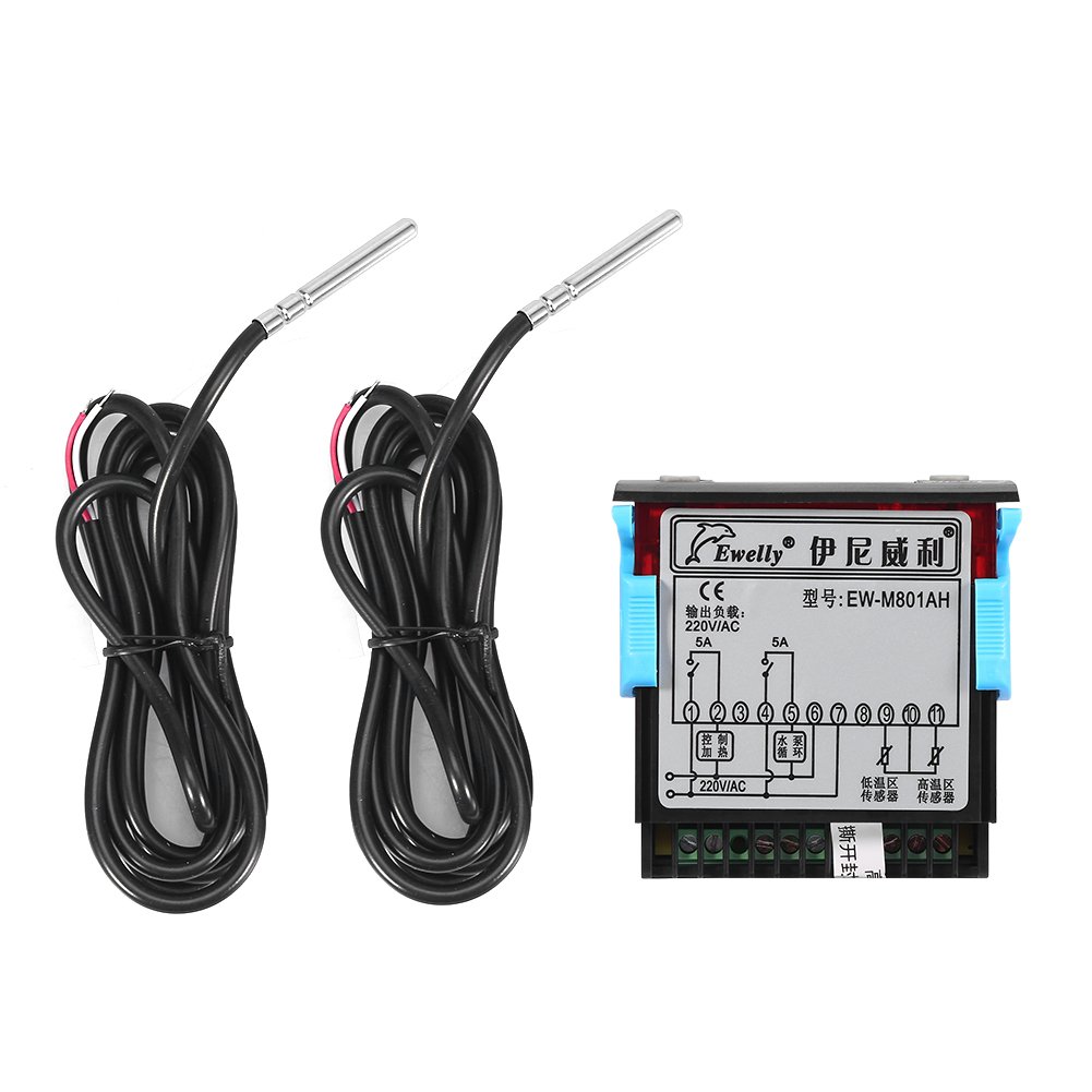 AC 220V 5A AllPurpose Digital Temperature Difference Controller