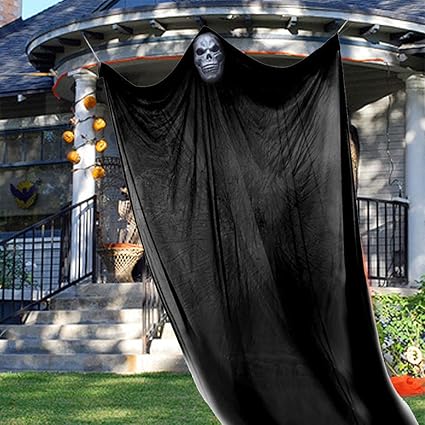 Amazon Com Halloween Hanging Skull Decoration Halloween Hanging