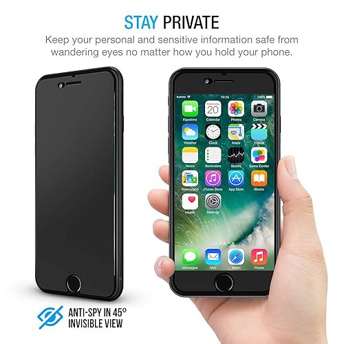 Privacy Tempered Iphone Plus Tempered Glass Screen Protector