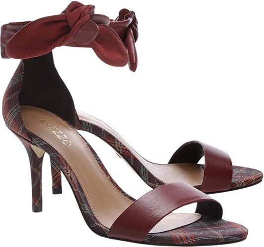 sandalia xadrez arezzo