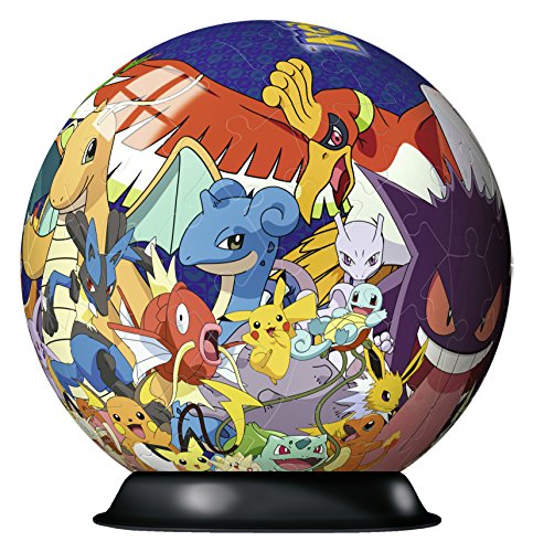 Ravensburger 3D Puzzle 11785 - Puzzle-Ball Pokémon - 72 Teile - Puzzle-Ball für Pokémon Fans ab 6 Jahren, Pokémon Spielzeug, Pokémon Geschenk - Ostergeschenke für Kinder – Bild 2