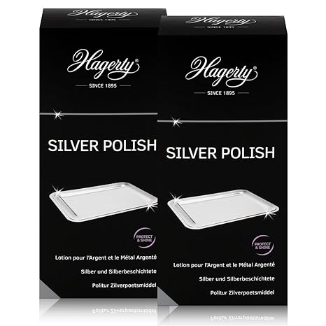 Hagerty Silver Polish - Silberpolitur mit Anlaufschutz 250ml (2er Pack)