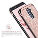 ZTE ZMax Pro Case,ZTE Carry Z981 Case,ZTE Grand X Max 2 Case,ZTE Imperial Max Case, BENTOBEN Bling Slim Hard Cover Shockproof Protective Case for ZTE Zmax Pro Z981/Grand X Max 2/Imperial Max Rose Gold