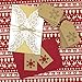 Whaline 100Pcs Snowflakes Paper Tags Christmas Kraft Gift Tags Hang Labels with 30 Meters Twine for DIY Arts and Crafts,Holiday Gift Favor(Brown)