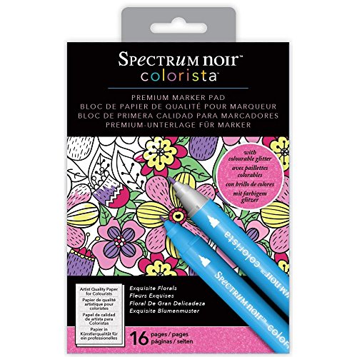 Colorista 5 x 7 Marker Pad - Exquisite Florals