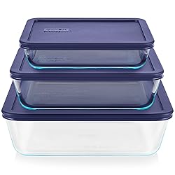 Pyrex Simply Store (3-Pack) Rectangular Glass Food