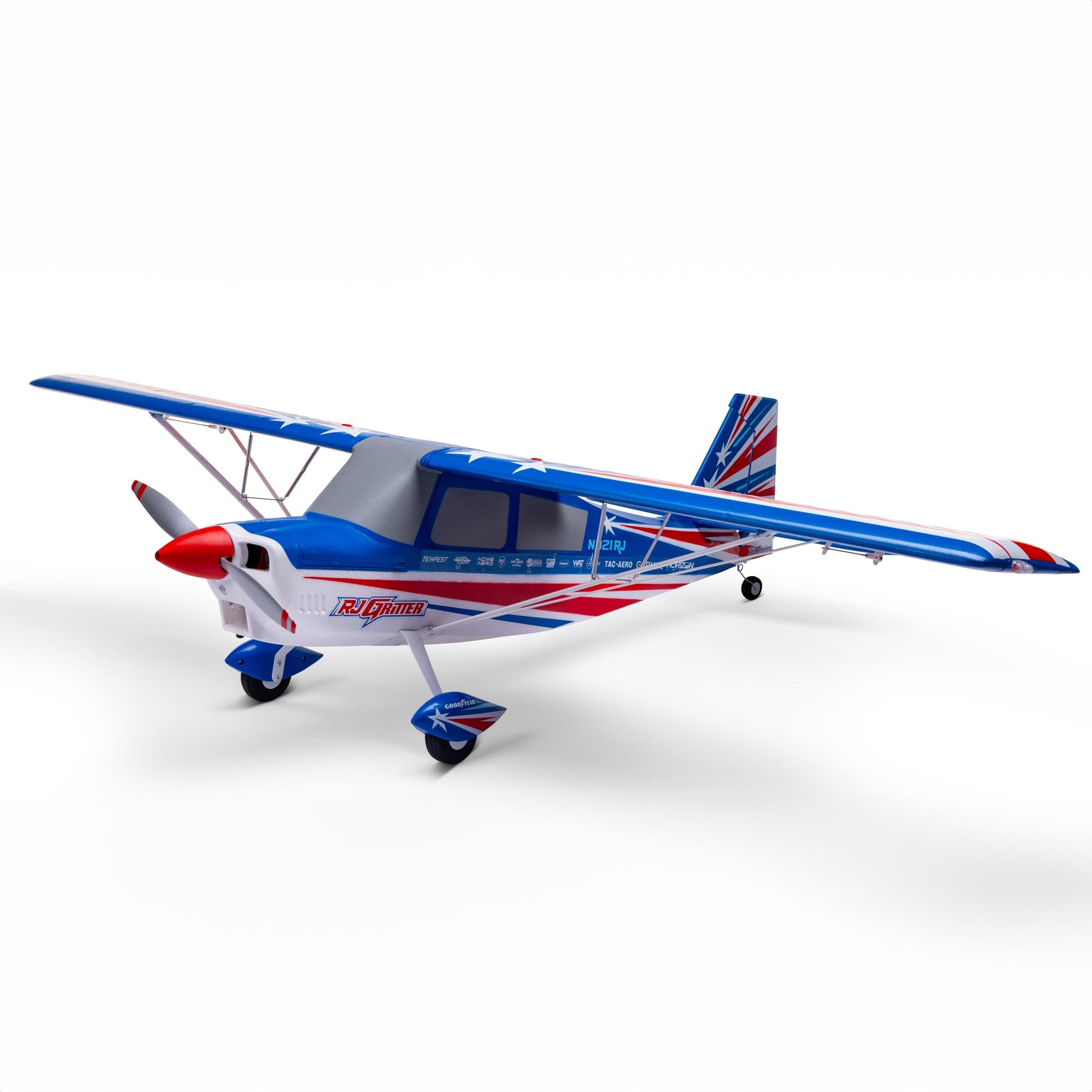 E-flite RC Airplane Decathlon RJG 1.2m BNF Basic