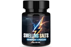 Cpulnox Powerful Salts for Athletes, Salts for Wake-up Athletes in Powerlifting, Football and Fitness - Instant Energy, Activate Before Smelling，Boosted Focus & Extra Strength | BLUE-30g