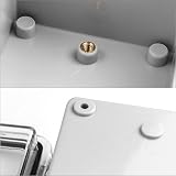 QWORK ABS PC Junction Box Waterproof IP65 Electrical Project Enclosure Hinged view 2