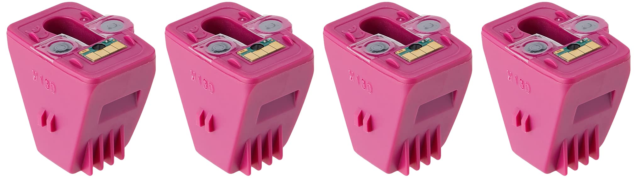 4 Go Inks Magenta Compatible Printer Ink cartridges to Replace HP 363M (XL Capacity) for HP Photosmart Printers