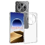 USTIYA Case for Oppo Find X8 Pro 5G Clear TPU Four