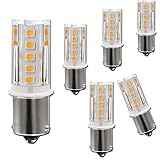 12 Volt BA15S Led Bulbs,1156 1141 2700K Warm