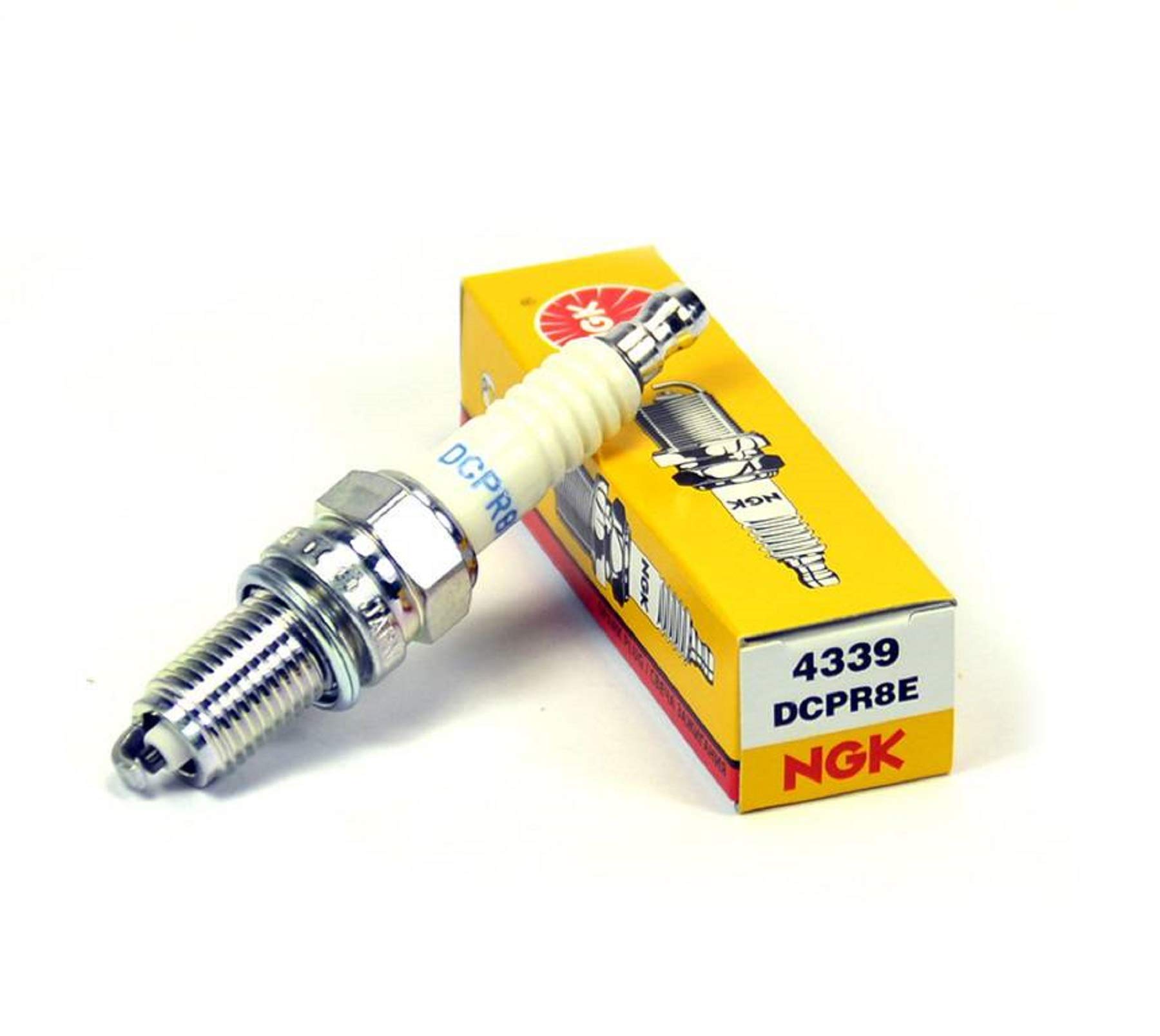 NGK Resistor Spark Plug DCPR8E for Bombardier Outlander Max 400 H.O. (2004-2006) | OEM Replacement