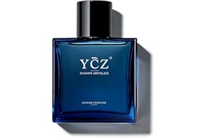 Ycz Charm Unfolds Marine Perfume for Men, 1.7 oz. Long Lasting Eau De Parfum Cologne For Men, Oriental Woody Fragrance - Idea