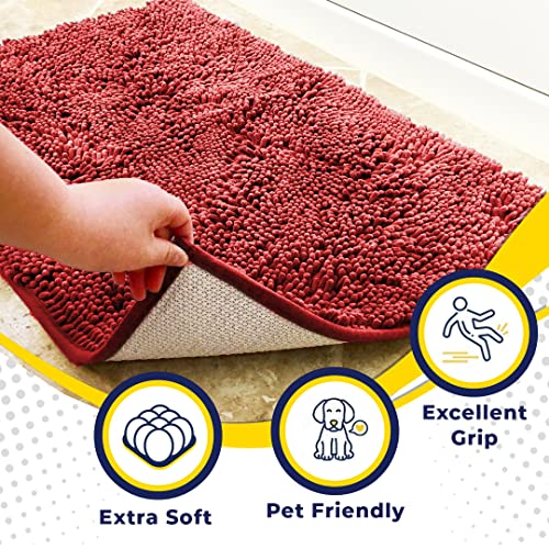 Muddy Mat® ASSEENONTV Highly Absorbent Microfiber Door Mat and Pet