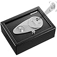 SECUSTAR Security Biometric Fingerprint Safe for Home and Company, Electronic Security Safe Box Wall or Cabinet Fixed Design, 0.25 Cubic Feet