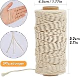 Tenn Well Butchers String 3 Ply 100m Cotton Kitchen Twine Beige view 2