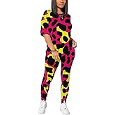 HBQ Women 2 Piece Outfits Summer Sweatsuits Drop Shoulder Tracksuits Biker Short Workout Jogger Sets