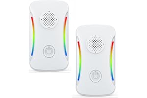 Upgraded 2 Packs Ultrasonic Pest Repeller, Electronic Pest Repellent Plug in Indoor for Insect Roach Rodent Bug Mosquito Mice