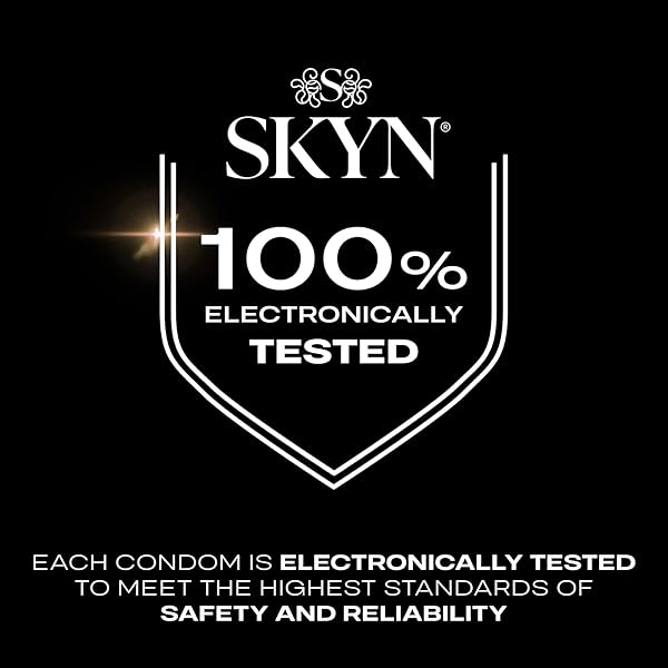 SKYN ELITE EXTRA LUBE CONDOMS – 36 COUNT – ULTRA-THIN, LUBRICATED LATEX-FREE CONDOMS WITH EXTRA-SILKY LUBRICANT