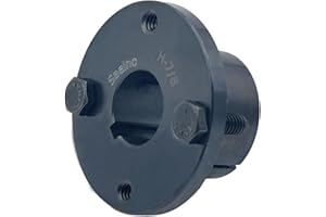 Saelno H-7/8 Split Taper Bushing 7/8 inch bore,H Style Fixed Bore,Carbon Steel Locking Bushings for Pulley/Sheaves