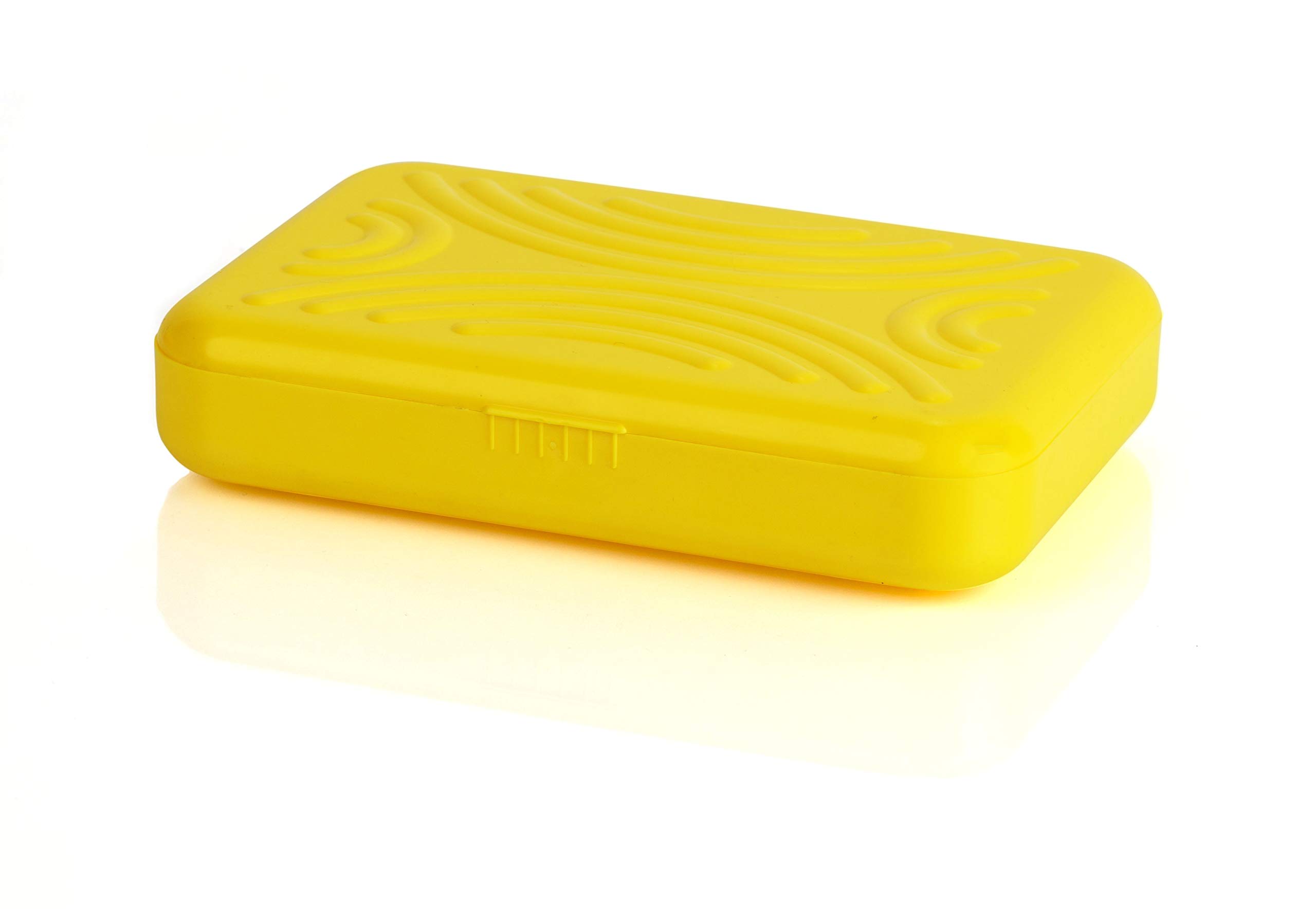 Kimmel Small Yellow Plastic School Lunch Box Medium