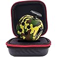 PILPOC theFube Fidget Cube - 6 Sided Fidget Toy for Adults & Kids - Stress Relief & Focus - Audible/Silent, with Carry Case (Forest Shadow)