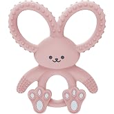 Dr. Brown's Flexees Teether, Pink Bunny, 3m+, 1-Pack