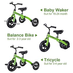 YGJT 3 in 1 Tricycle for Toddlers Age 2-5 Years