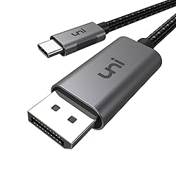 uni USB C to DisplayPort Cable for Home Office