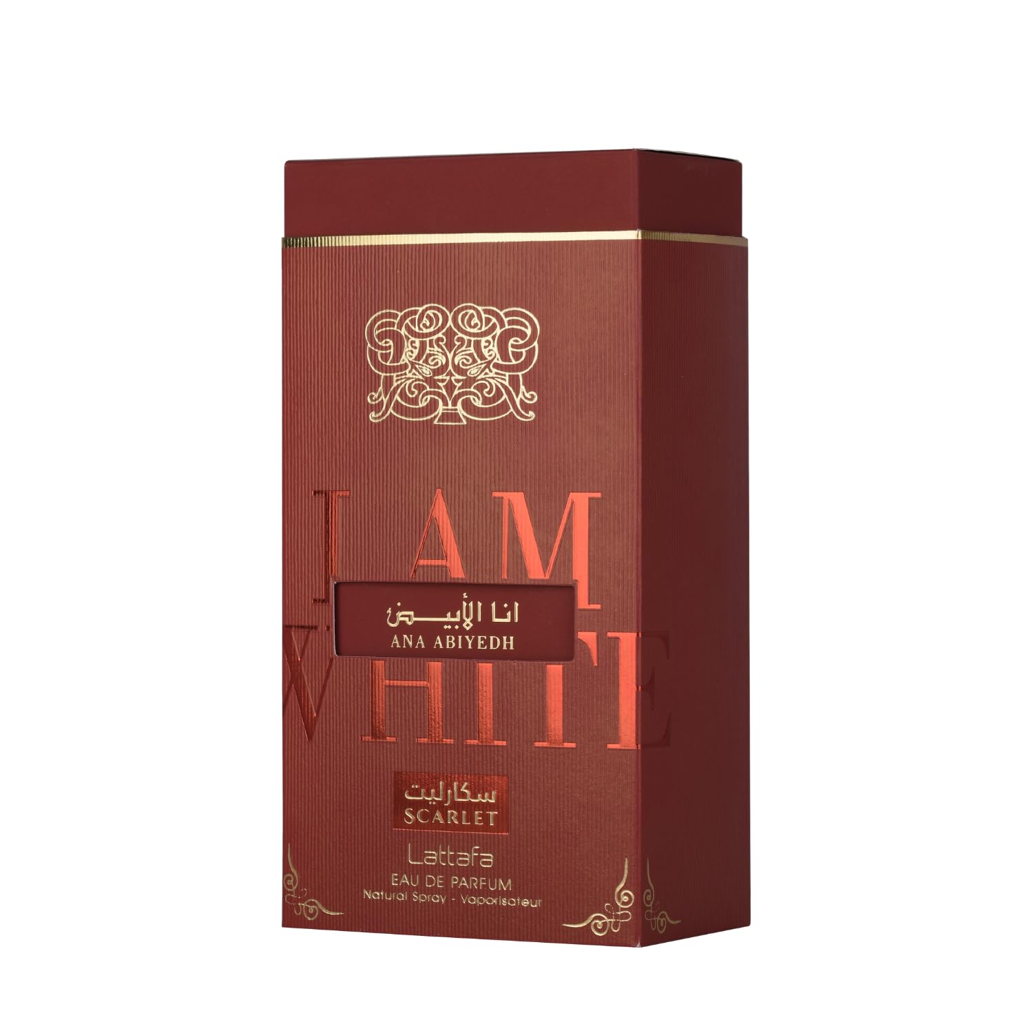 Lattafa Ana Abiyedh Scarlet – Fruity, Floral, Spicy, Sweet – Eau de Parfum Spray Long-Lasting Fragrance for Unisex, 2.0 Ounce / 60 ml