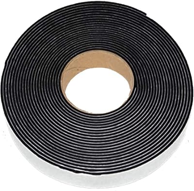 NANDEYIBI Neoprene Sponge Rubber Self Adhesive Strip 20mm x 3mm x 10m Weather