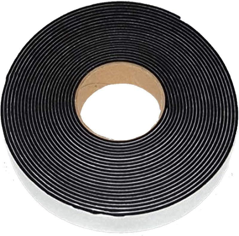 NANDEYIBI Neoprene Sponge Rubber Self Adhesive Strip 20mm x 3mm x 10m Weather