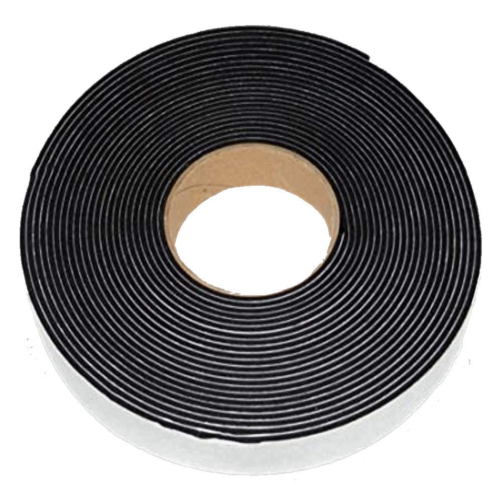 Neoprene sponge rubber self adhesive strip 20mm wide x 3mm thick x 10m long - weather, noise seal