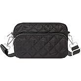 Ahdoma Crossbody Bags for Women Quilted Puffer Small Crossbody Puffy Purses Shoulder Handbag Crossbody Bag for Women Travel