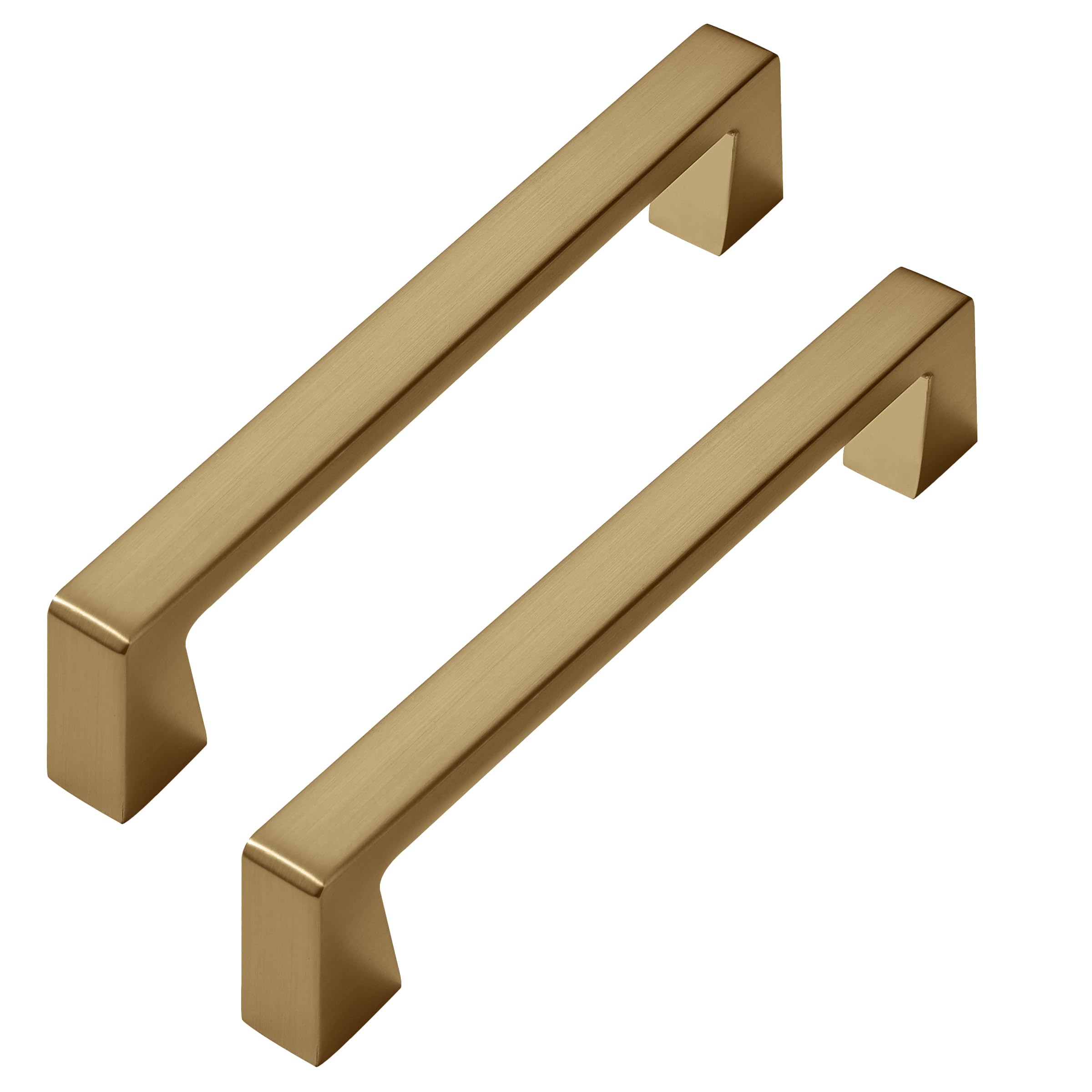 Khtumeware 10 Pack 3" Hole Center Antique Copper Cabinet Pulls - Solid Heavy Duty Handles For Kitchen, Bathroom