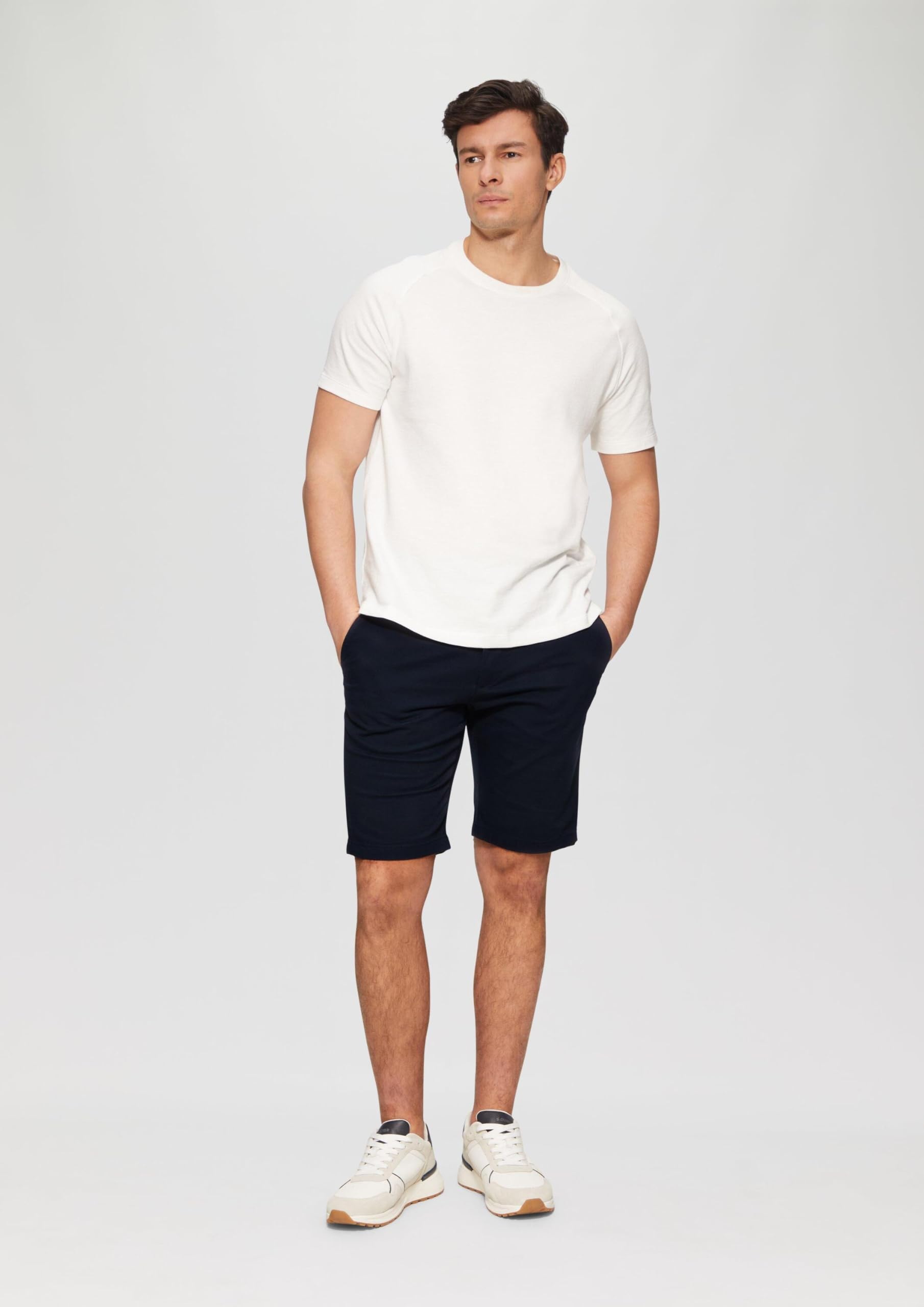 s.Oliver Herren Bermuda-Shorts – Regular Fit, Baumwollstretch, Straight Leg – Für Urlaub 7