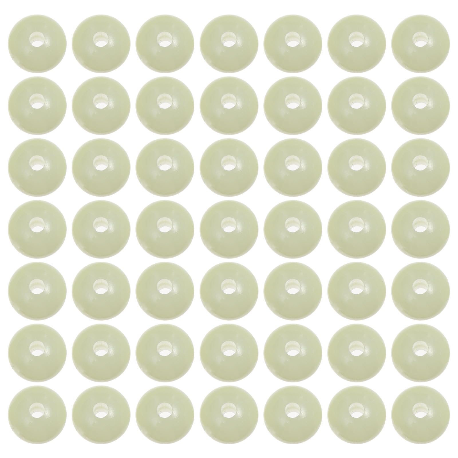 Healifty Glow in The Dark Acrylic Beads 200 Pack 10Mm Luminous Round Beads for DIY Jewellery Making Bracelet Necklace Craft Accessories