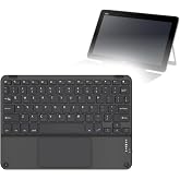 BoxWave Keyboard Compatible with Fujitsu Stylistic R726 - SlimKeys Bluetooth Keyboard with Trackpad, Portable Slim TouchPad - Jet Black