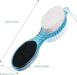 FEXPDL 4 in 1 Foot Scrubber Pumice Stone File for Dry Wet Feet view 5