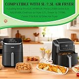 BYKITCHEN 100pcs Air Fryer Paper 7.9 Inch Liner 8.5-10in Basket view 2