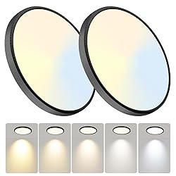 WKONCLDY 7.5Inch LED Ceiling Lights, 5 Colors