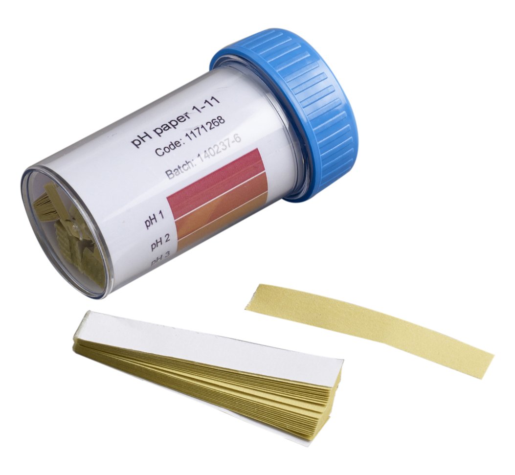 Camlab 1171268 Universal Indicator Paper, pH 1-11, 10 Books x 20 Strips