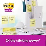 Post-it Super Sticky Notes Canary Yellow 76x76mm 720 Sheets Pack of 8 Pads view 2