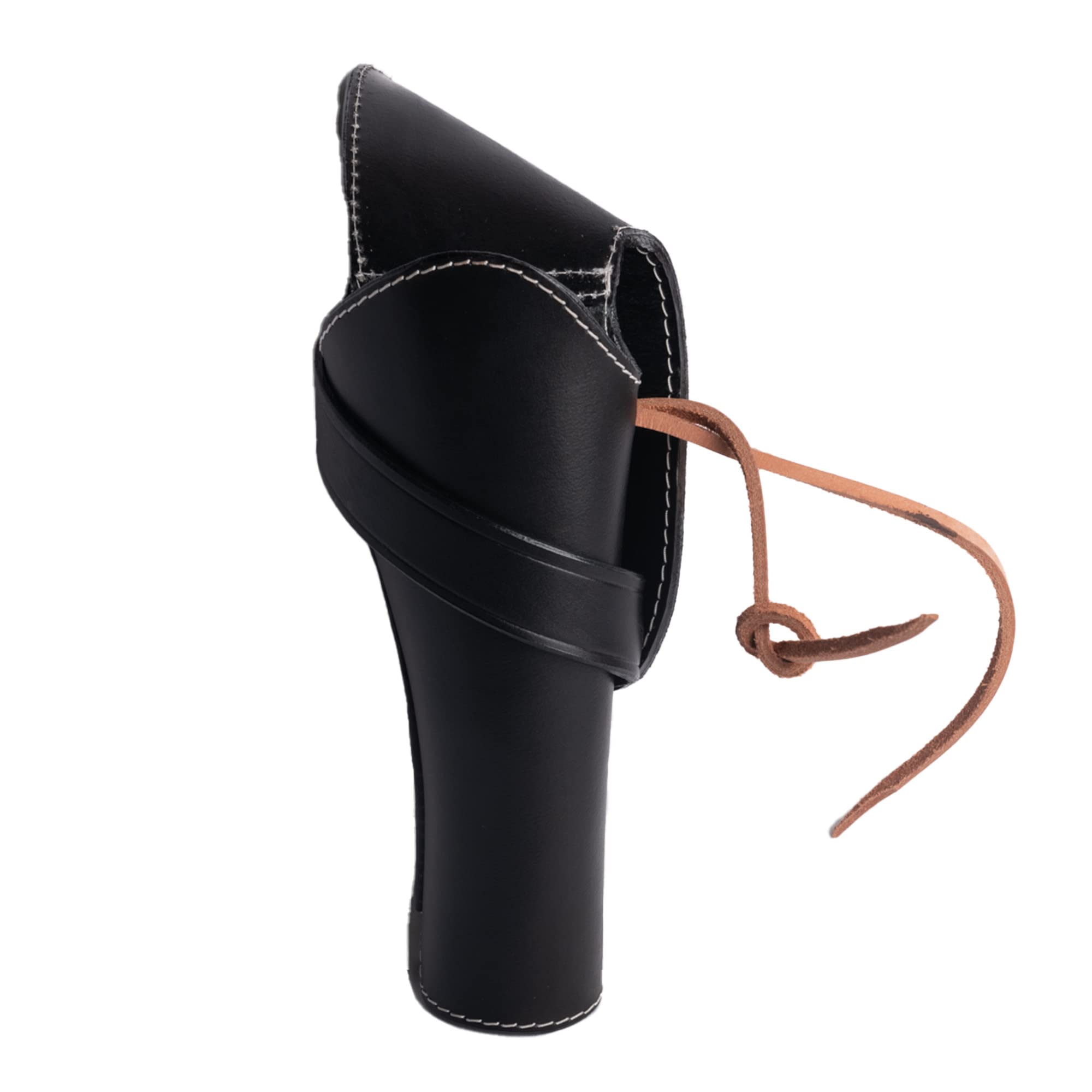 Hulara Full Grain Buff Leather Cross Draw Holster for 4" to 6" Revolvers