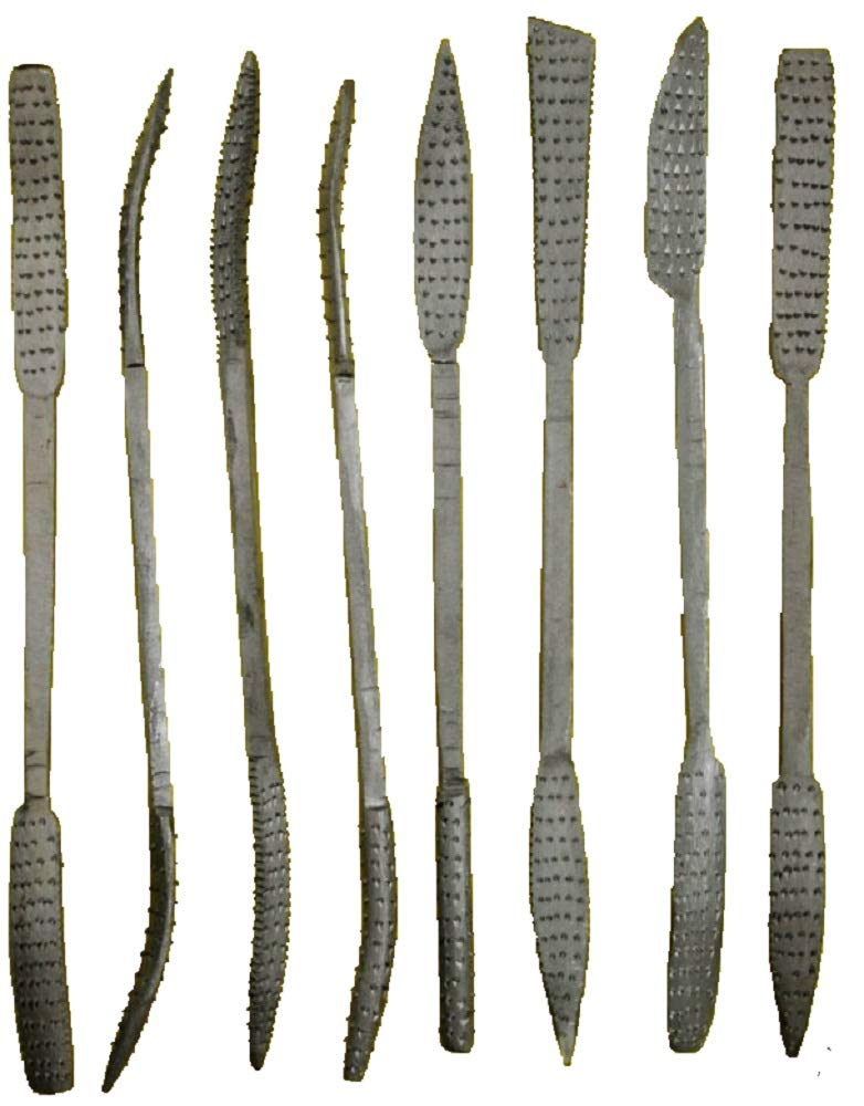 BENSON 8 x rasp files set for wood, soapstone files, rasps