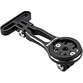 ROCKBROS Bike Computer Mount, Aluminum Out-Front for Garmin and Bryton | Material: Aluminum mount; Fit: Adjustable mini design; Compatibility: Fits 4 cm stems; Garmin/Bryton bases support lights
